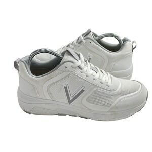 Vionic Walk Strider White Grey Active Walking Shoes WSTRIDER 001 Women's 9 Wide